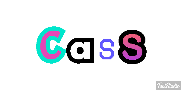 Cass Text effect