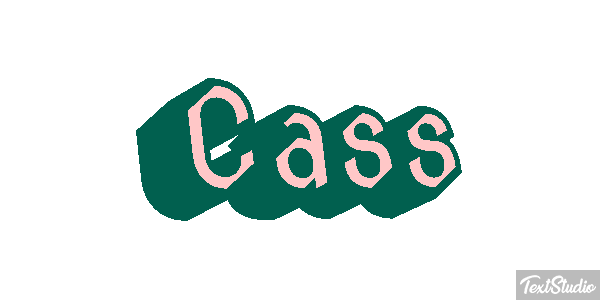 Cass Text effect