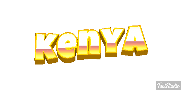 Kenya Tekst effect