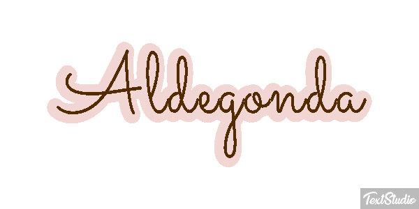 Aldegonda Effetto testo
