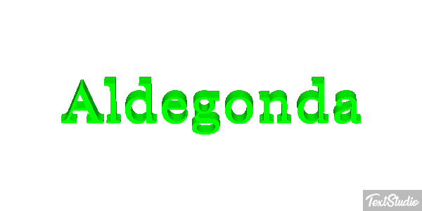 Aldegonda Effetto testo
