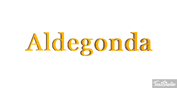 Aldegonda Effetto testo