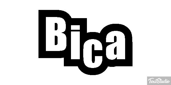 Bica Tekst effect