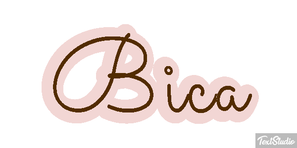Bica Tekst effect
