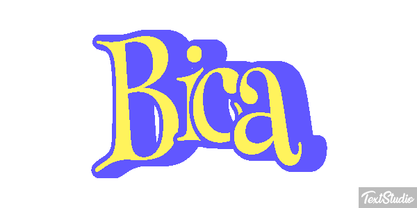 Bica Tekst effect