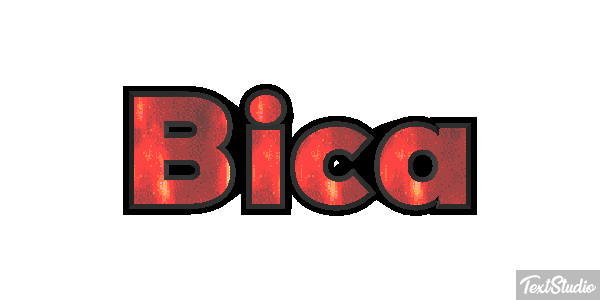 Bica Tekst effect