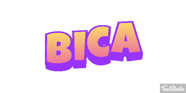 Bica Tekst effect