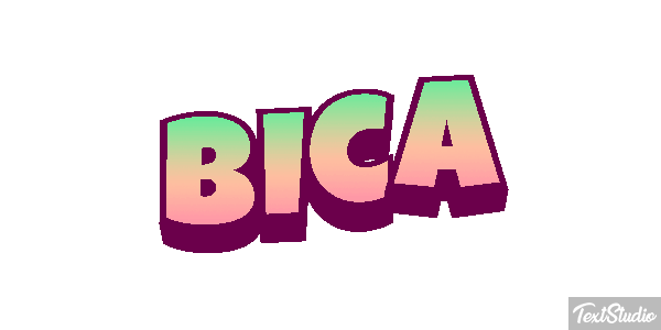 Bica Tekst effect