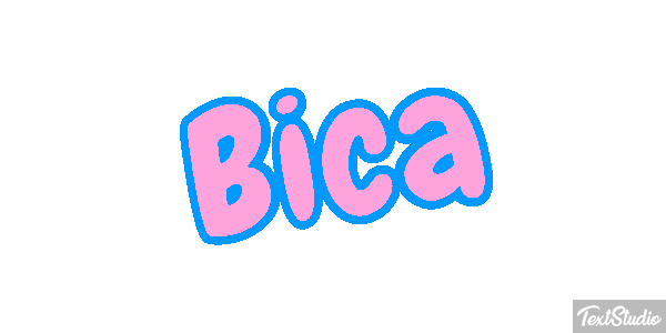 Bica Tekst effect