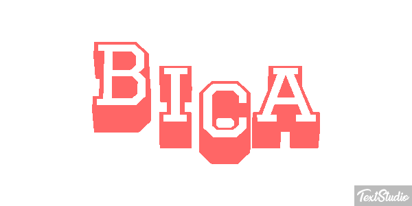 Bica Tekst effect