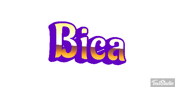 Bica Tekst effect