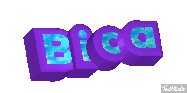 Bica Tekst effect