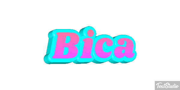 Bica Tekst effect