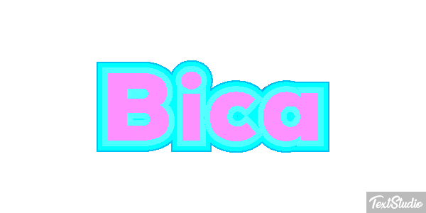 Bica Tekst effect