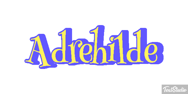 Adrehilde Tekst effect
