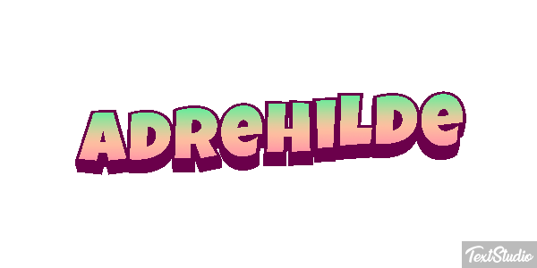 Adrehilde Tekst effect
