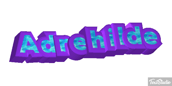 Adrehilde Tekst effect