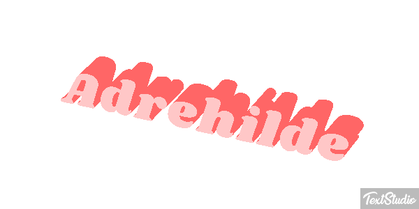 Adrehilde Tekst effect