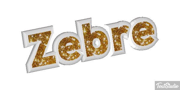 Zèbre Text effect