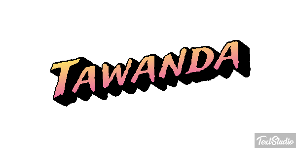 Tawanda Effet de texte