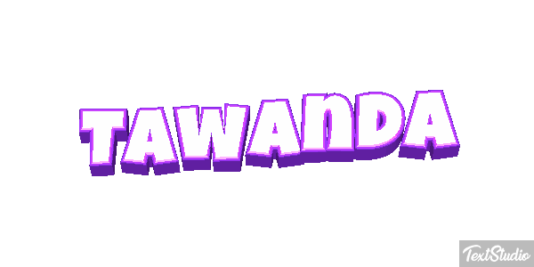 Tawanda Effet de texte