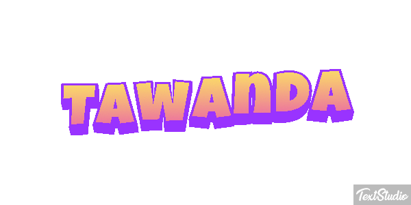 Tawanda Effet de texte