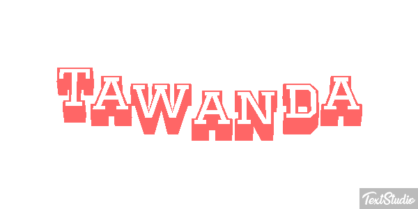 Tawanda Effet de texte