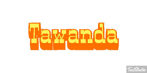 Tawanda Effet de texte