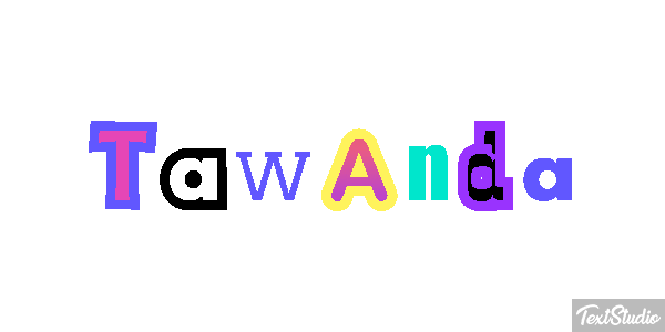 Tawanda Effet de texte