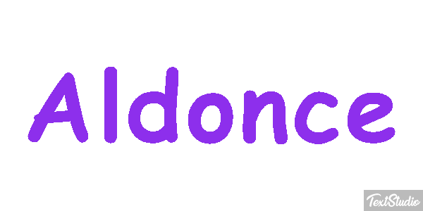 Aldonce Efekt tekstowy