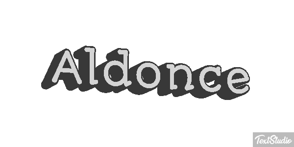 Aldonce Efekt tekstowy