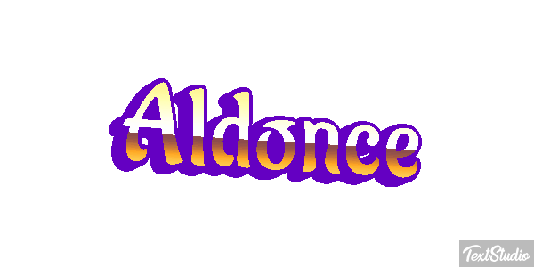 Aldonce Efekt tekstowy