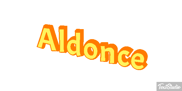 Aldonce Efekt tekstowy