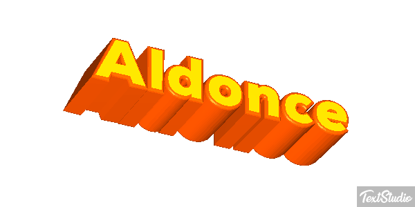 Aldonce Efekt tekstowy