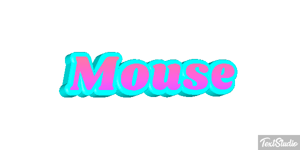 Mouse Text effect