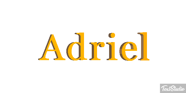 Adriel Effetto testo