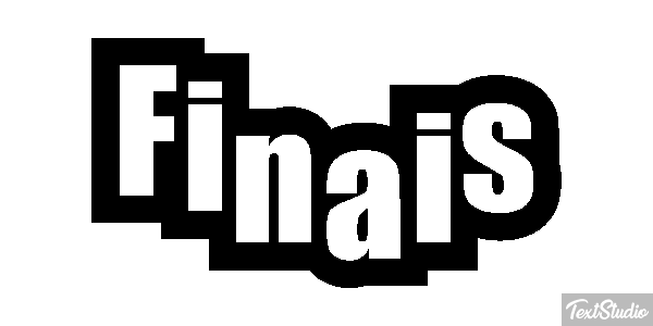 Finais Effet de texte