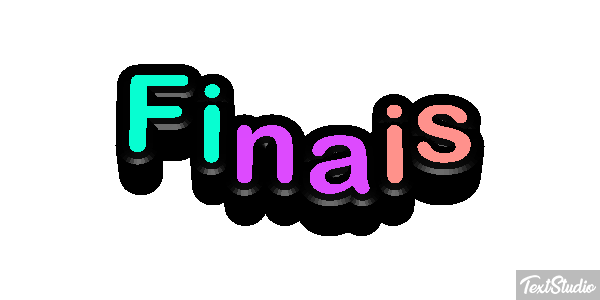Finais Effet de texte