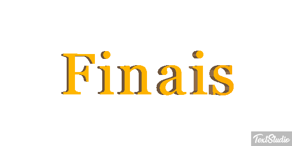 Finais Effet de texte