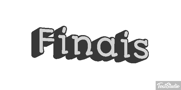 Finais Effet de texte