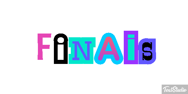 Finais Effet de texte