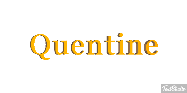 Quentine Texteffekt