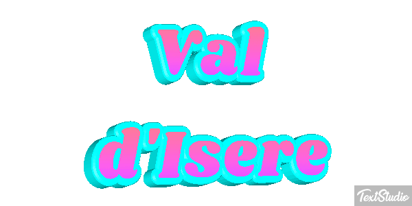 Val d'Isère Текстовый эффект