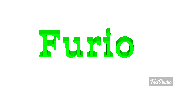 Furio Effetto testo