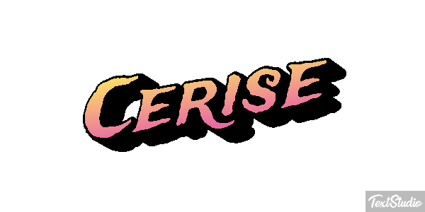 Cerise Efeito do texto