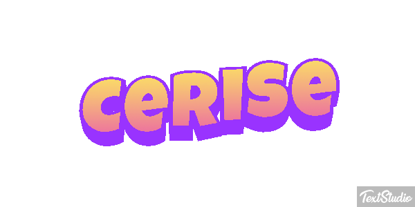 Cerise Efeito do texto