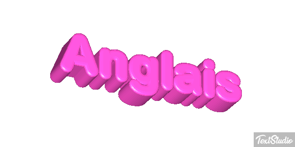Anglais Effet de texte