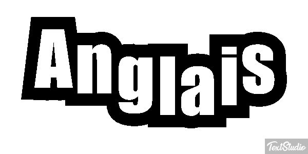 Anglais Effet de texte