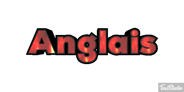 Anglais Effet de texte