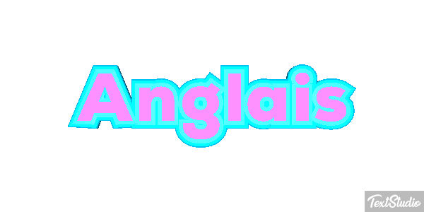 Anglais Effet de texte